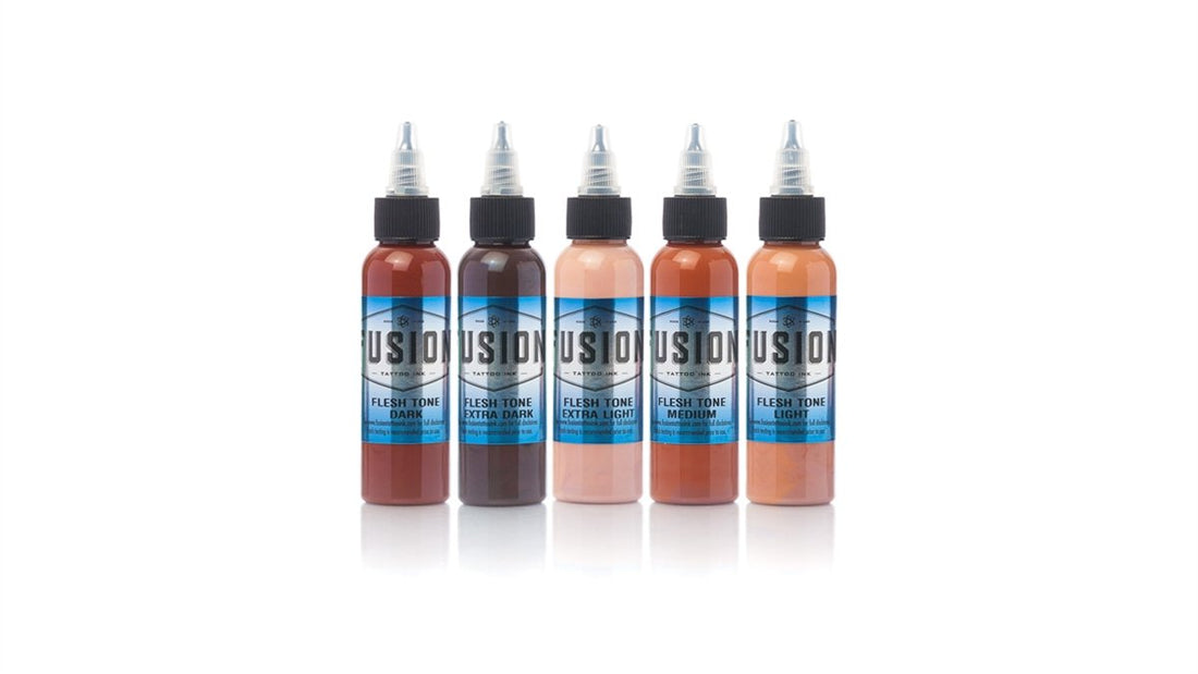 Fusion Ink - Flesh Tone set - 5 Colour Set 4 Oz