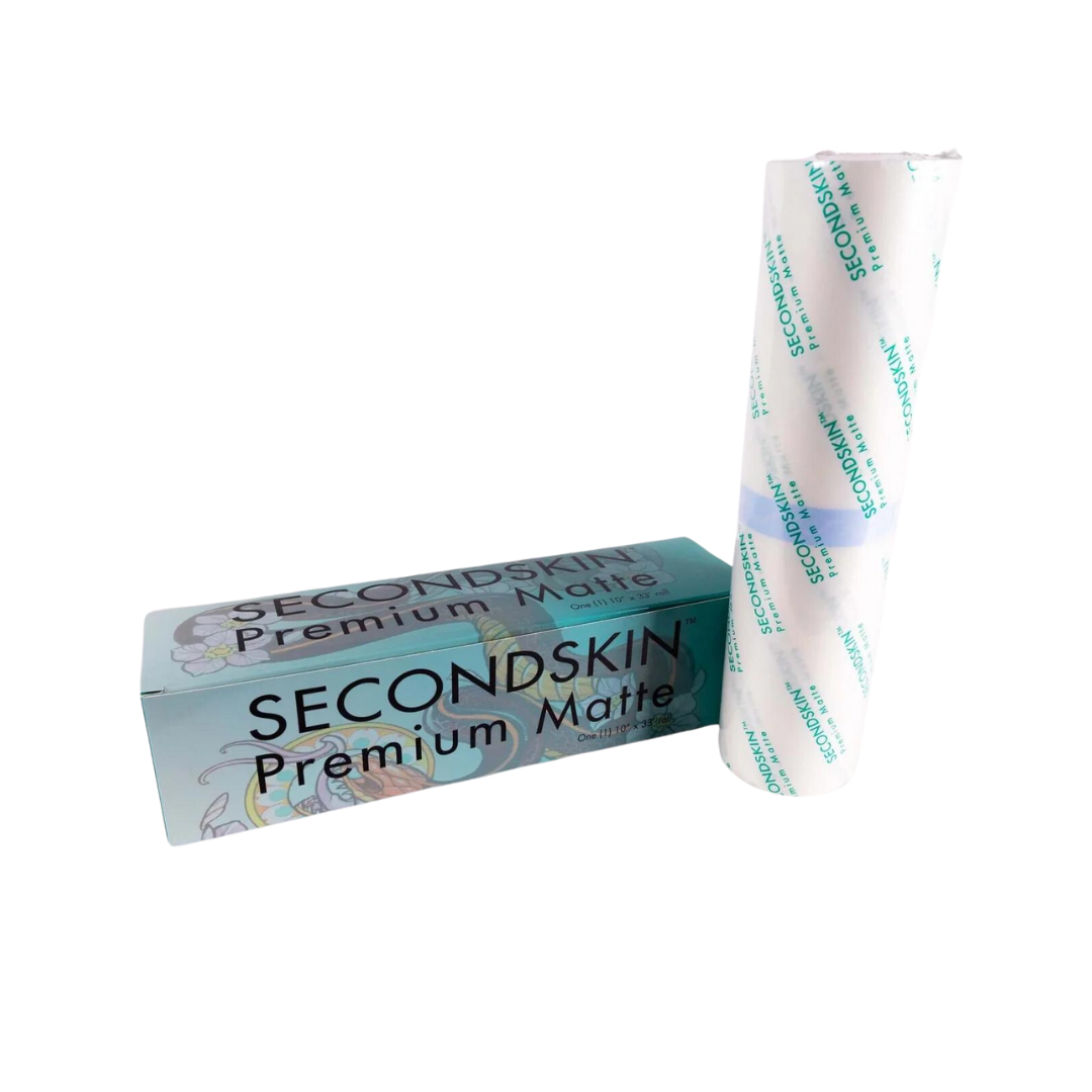 SecondSkin™ Premium Matte Tattoo Derm Bandage Roll 25cm x 10m Tatsup