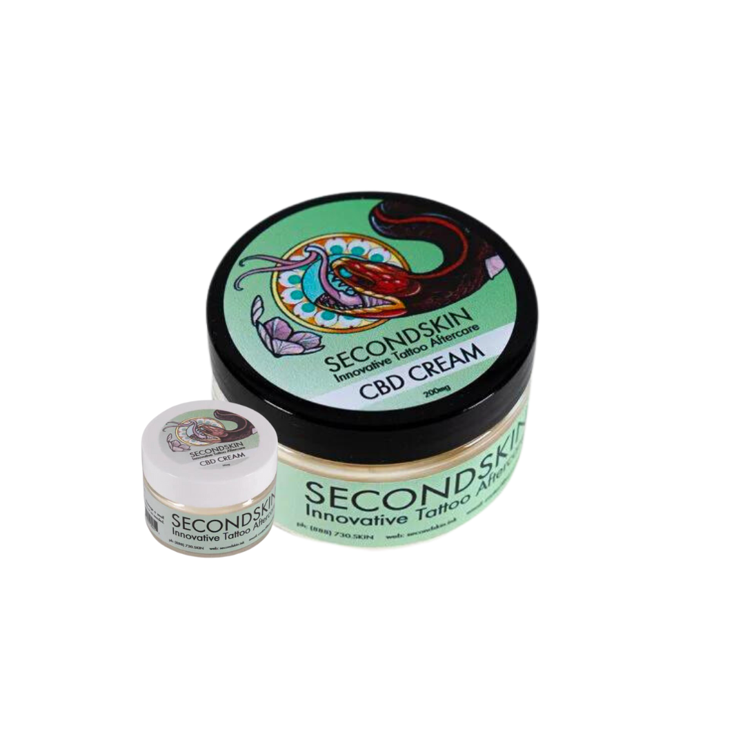 SecondSkin™ Full-Spectrum Tattoo Cream 4oz and 1oz Regular Tatsup Tattoo supply