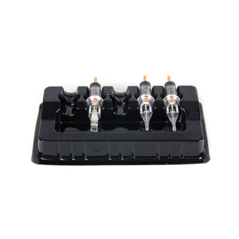 Disposable Cartridge Tray 10PCS Clear / Black Studio Supplies Tatsup Black 